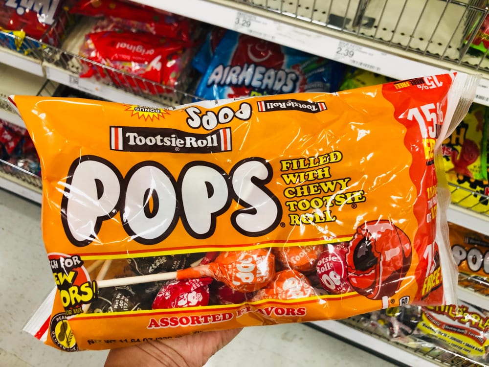 Bonbons d'Halloween les plus populaires - Tootsie Pops