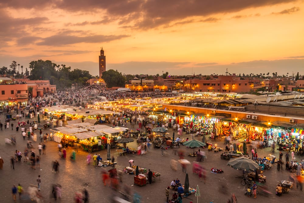 Les villes les plus accessibles à pied - Marrakech