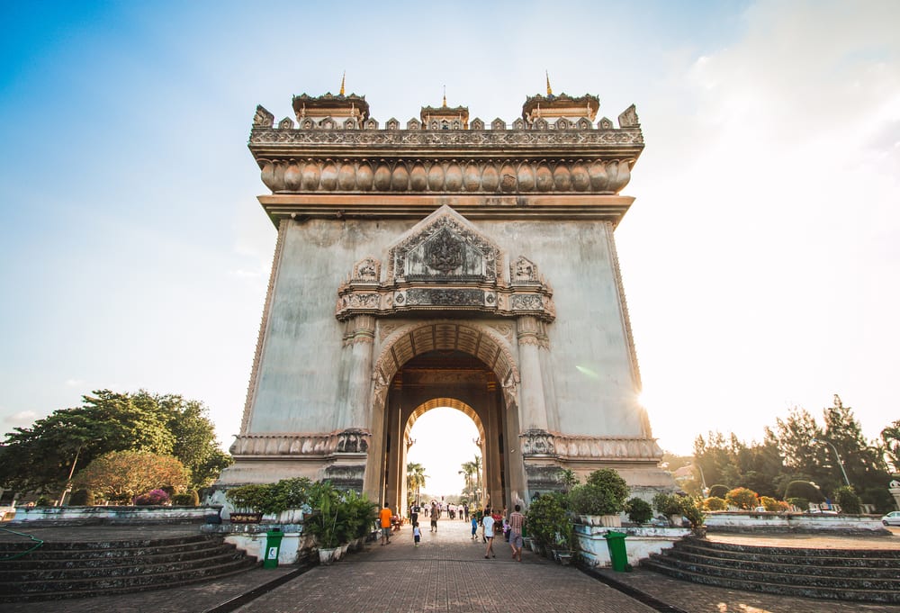 Villes les plus accessibles à pied - Vientiane