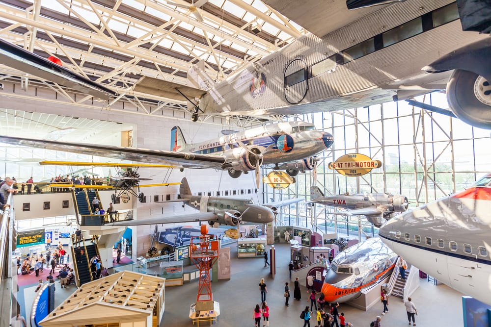 Musées les plus visités - Musée national de l'air et de l'espace