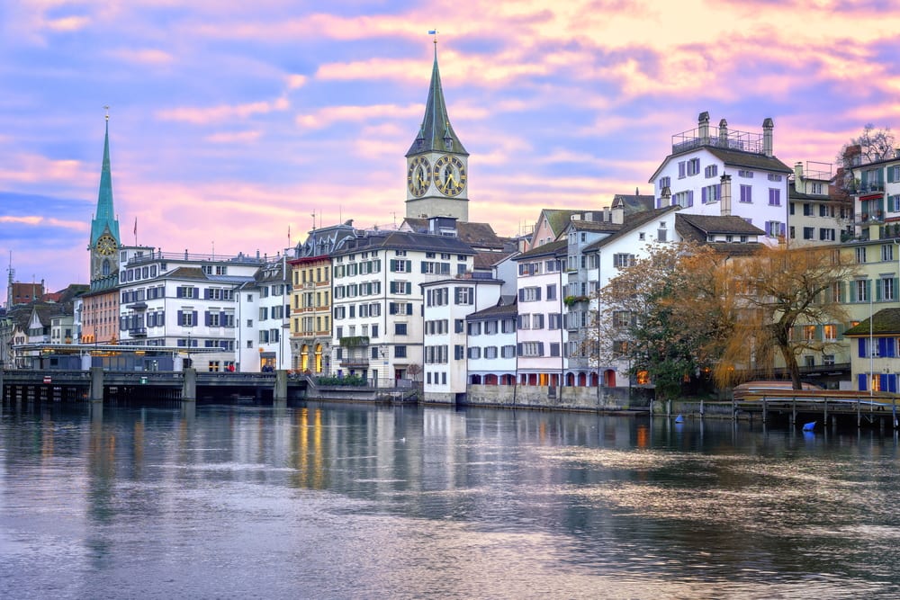Endroits les plus silencieux - Zurich