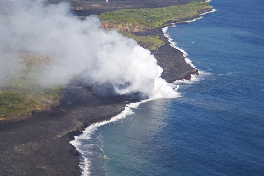 Plages les plus dangereuses - Plage de sable noir de Kilauea