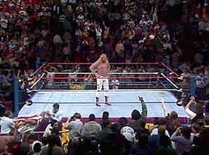 Studd remporte le Royal Rumble 1989 à Houston.  photo: wwe.com