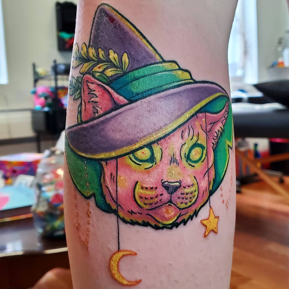 Chat Witchy Tattoos -bailie_waters_tattoos