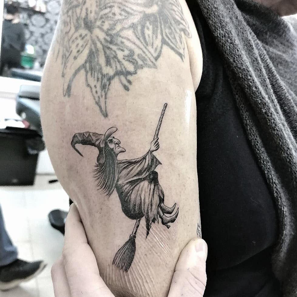 Tatouages ​​de sorcières maléfiques -robsonman_tattoos
