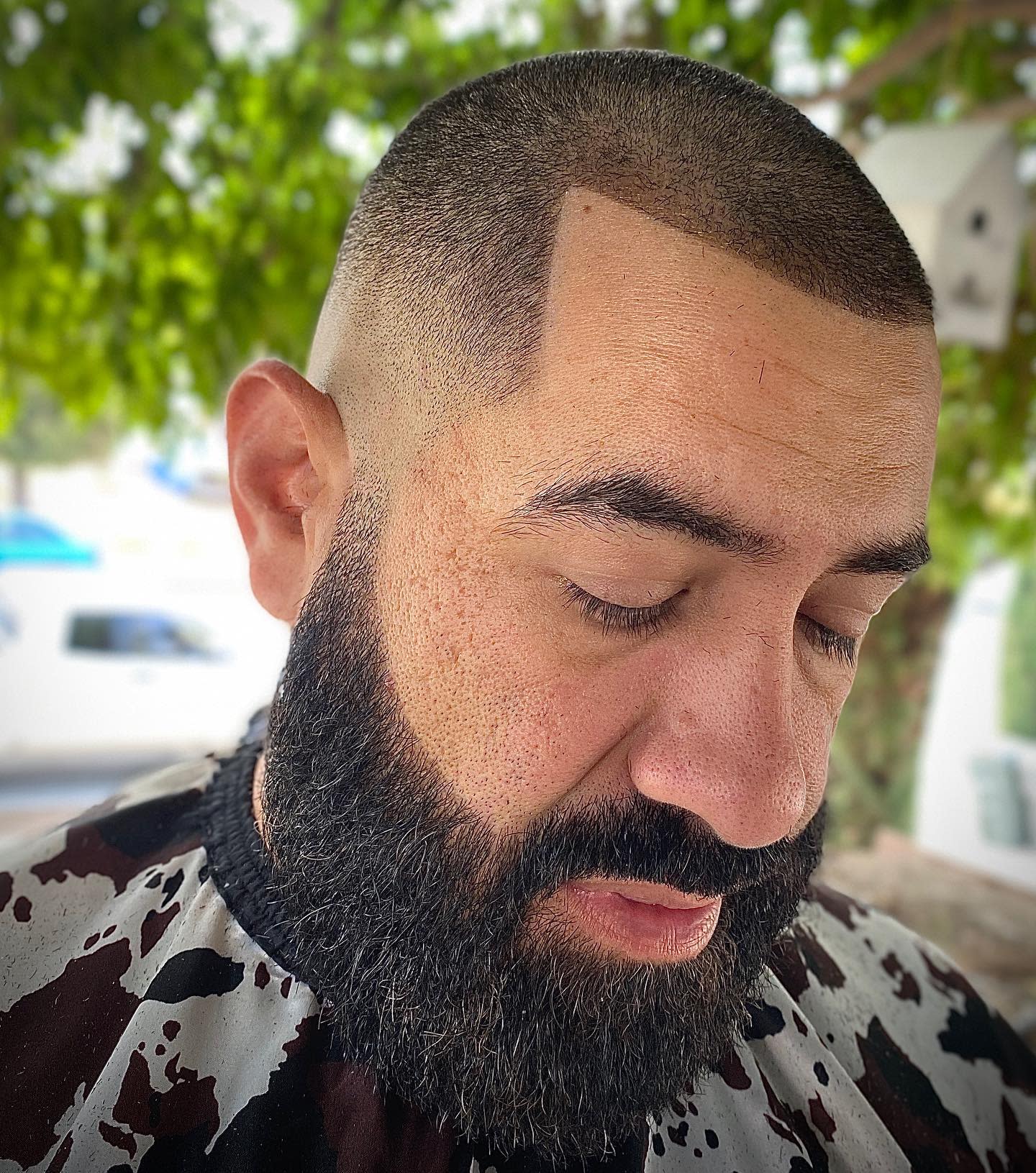 Le rasoir s'estompe avec la barbe