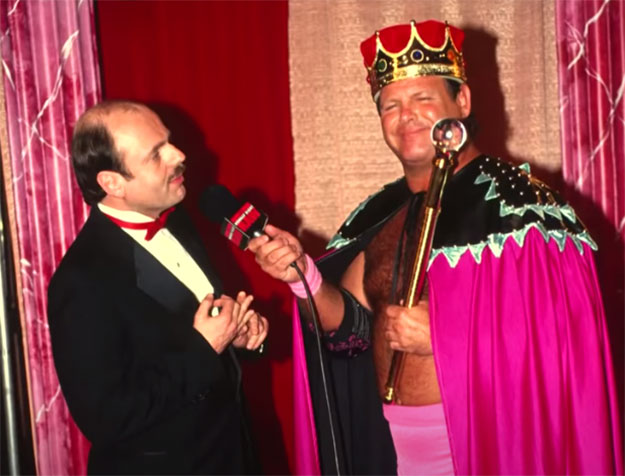 Howard Finkel et Jerry the King Lawler