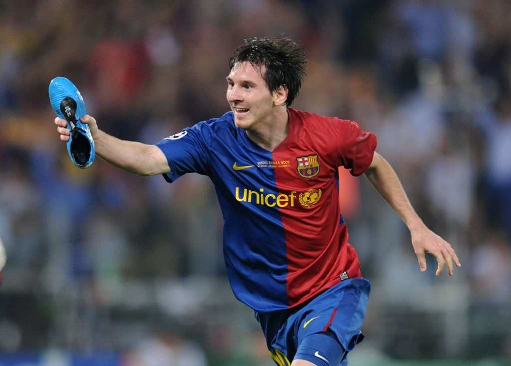 Tête de Lionel Messi 2009