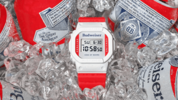 Grab a Cold One With This Watch Collab From G-Shock and Budweiser