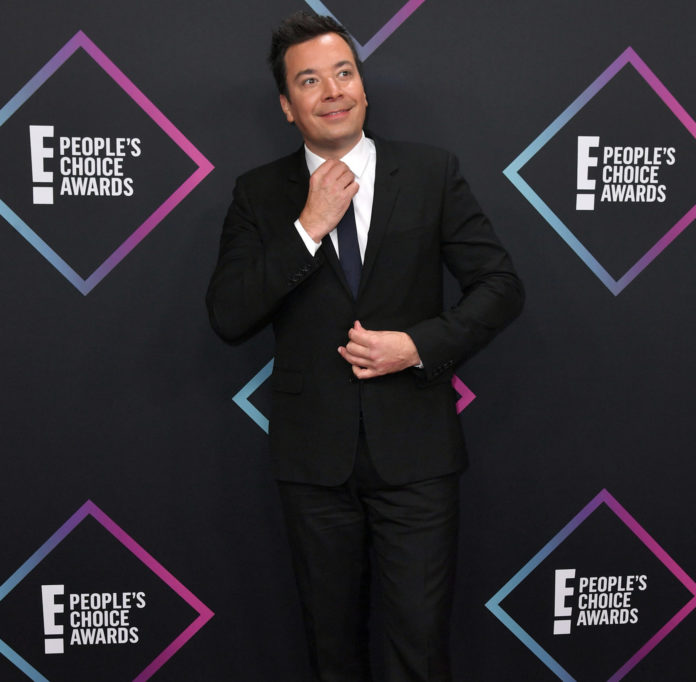 Jimmy Fallon aux People's Choice Awards en 2018.