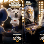 Sing 2 : affiches dédiées aux personnages de Matthew McConaughey et bono