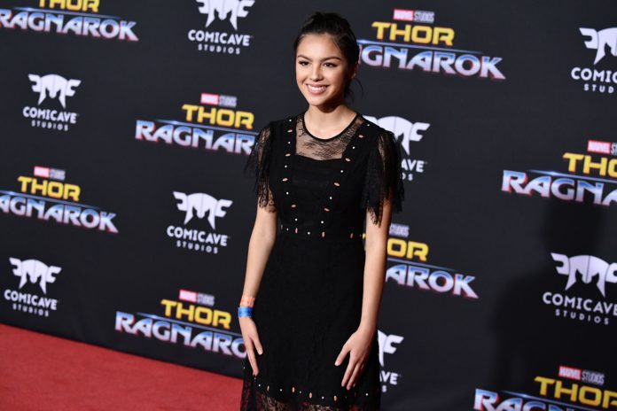 Olivia Rodrigo à la première du film 'Thor: Ragnarok' en 2017.