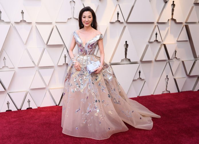 Michelle Yeoh à la 91e cérémonie des Oscars en 2019.