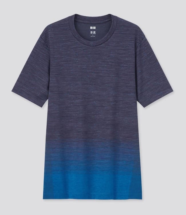 UNIQLO Dry-Ex T-shirt à manches courtes et col rond