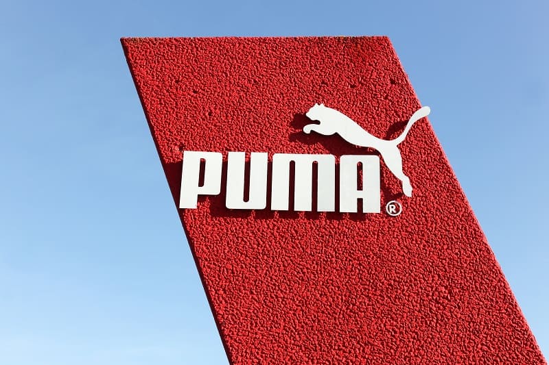 Skanderborg,,Danemark,-,Mai,6,,2016 :,Puma,Logo.,Puma,Est