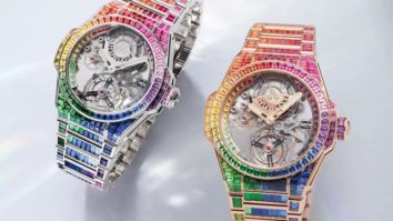 Hublot Reveals Rainbow-Jeweled Big Bang Tourbillon Watch