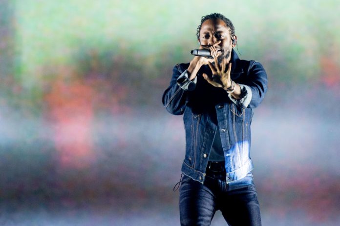 Kendrick Lamar au Festival d'été de Québec en 2017.