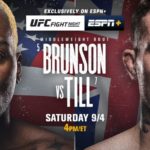 Derek Brunson vs Darren Till UFC Vegas 36 Free Live Reddit Stream